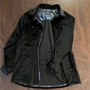 Robert Graham Velour Shirt Jacket